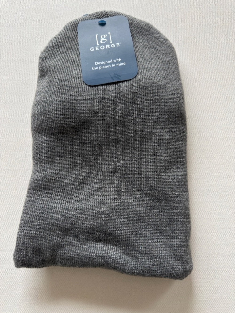NWT George Men's Gray Insulated One Size Fits All Beanie (KB5)